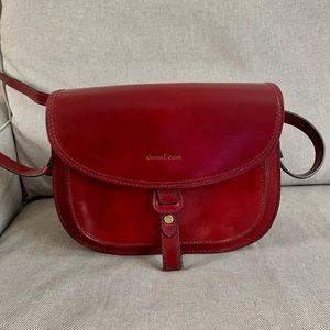 NEW Italian Leather Crossbody (Gianni Conti)